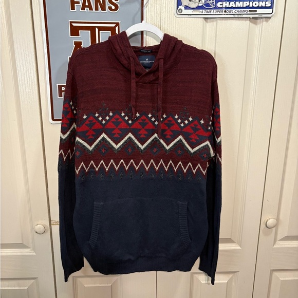 American Eagle Seriously Soft Hoodie Sweater - Picture 3 of 8